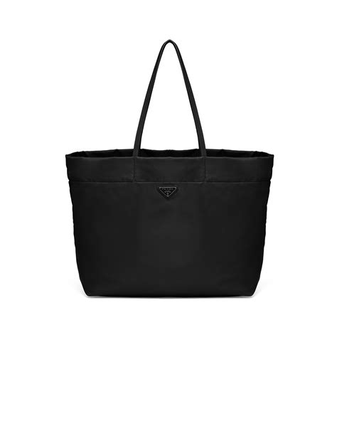 prada tessuto saffiano nylon tote bag|prada saffiano tote price.